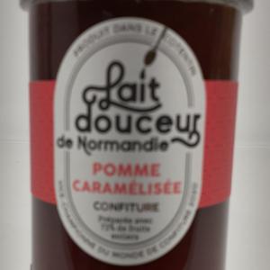 Confiture pomme caramelise