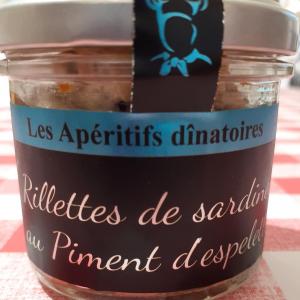 Rillettes de Sardine Piment Espelette